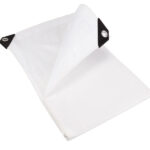 110GSMStandardWhiteTarpaulinsLightweightWaterprooftarps