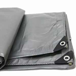 160GSMSilverTarpaulinDurableWeatherproofTarps