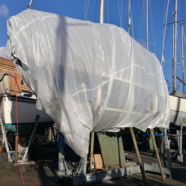 170 GSM Clear Tarpaulin Sheets – Mono Cover Reinforced Tarpaulins - Image 2