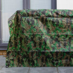 CamouflageTarpaulinSheets90gsmLightweightWaterproofTarpaulins