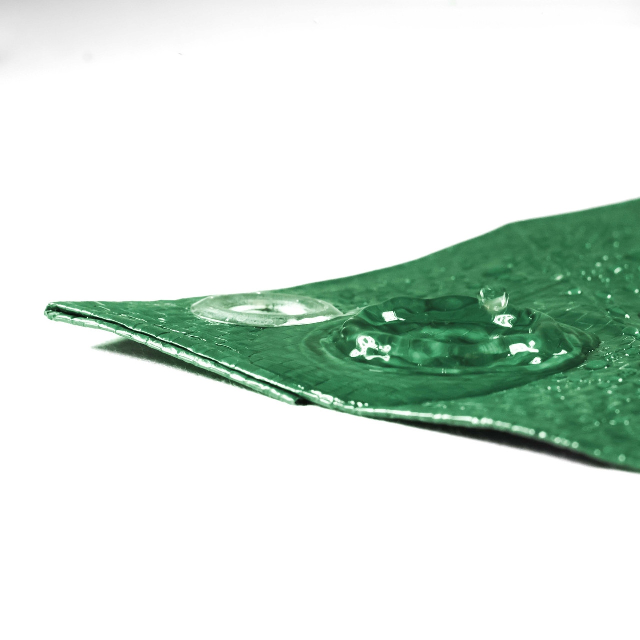 Green 80gsm Economy Tarpaulins - Waterproof & Lightweight Tarpaulin - Image 2