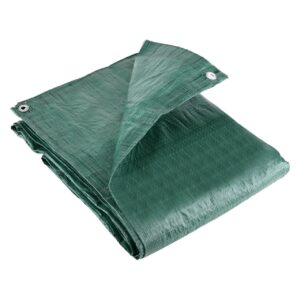 Green80gsmEconomyTarpaulinsWaterproof &LightweightTarpaulin