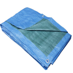 LightweightBudgetTarpaulins70gsmBlueGreenTarpaulins