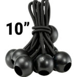 BlackBungeeBallTarpaulin10INCH25cm