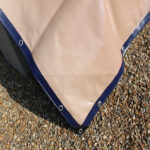 BlueAndBeigeTarpaulins350gsmSuperHeavyDutyTarpaulins
