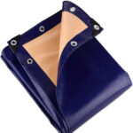 BlueAndBeigeTarpaulins350gsmSuperHeavyDutyTarpaulins