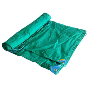 GreenCottonCanvasTarpaulin14ozWaterRepellentTarp