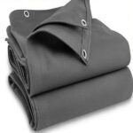 GreyCanvasTarpaulins12ozWaterResistantCanvasTarps