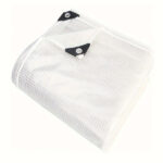 HeavyDuty350gsmClearTarpaulinsReinforcedMeshTarpaulins