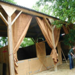 TanCanvasTarpaulin18ozWaterResistanceCanvasTarps