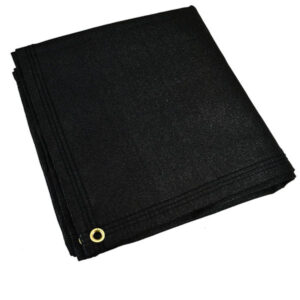 TearResistantBlackCanvasTarpaulin400gsm BreathableCanvasTarps