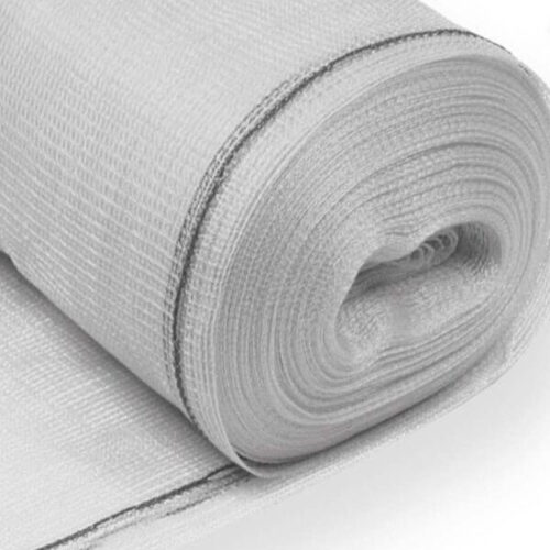 White FlameRetardantDebrisNetting60gsmSiteProtectionNetting